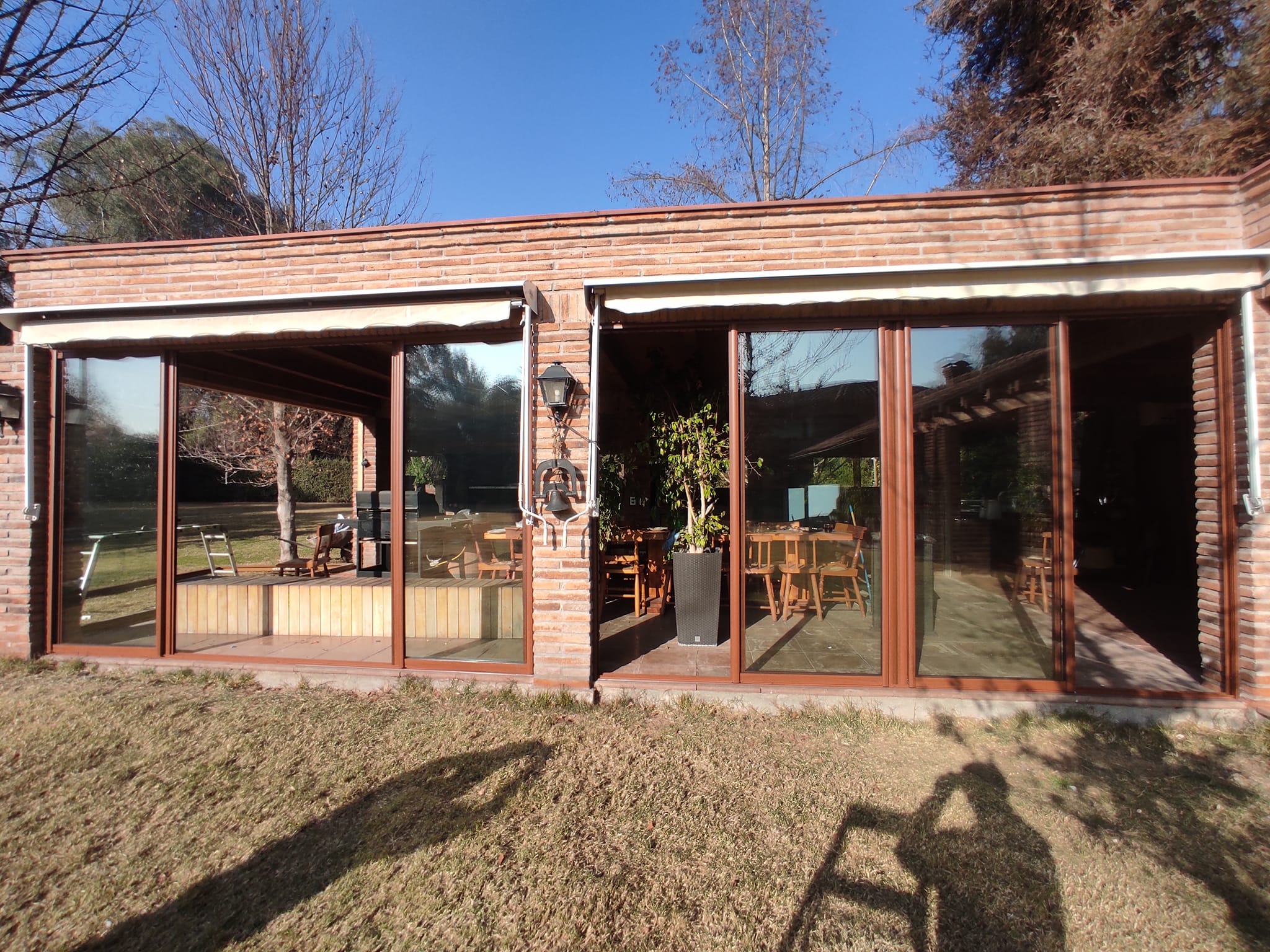 Cierre terraza plegable